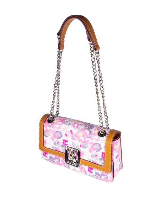 Petit sac porté épaule Ted Lapidus
