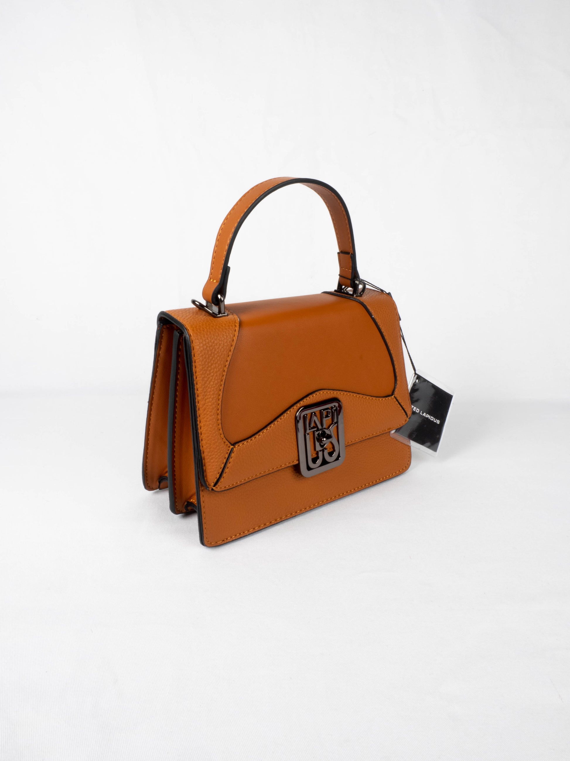 petit sac porté main ted lapidus delia marron