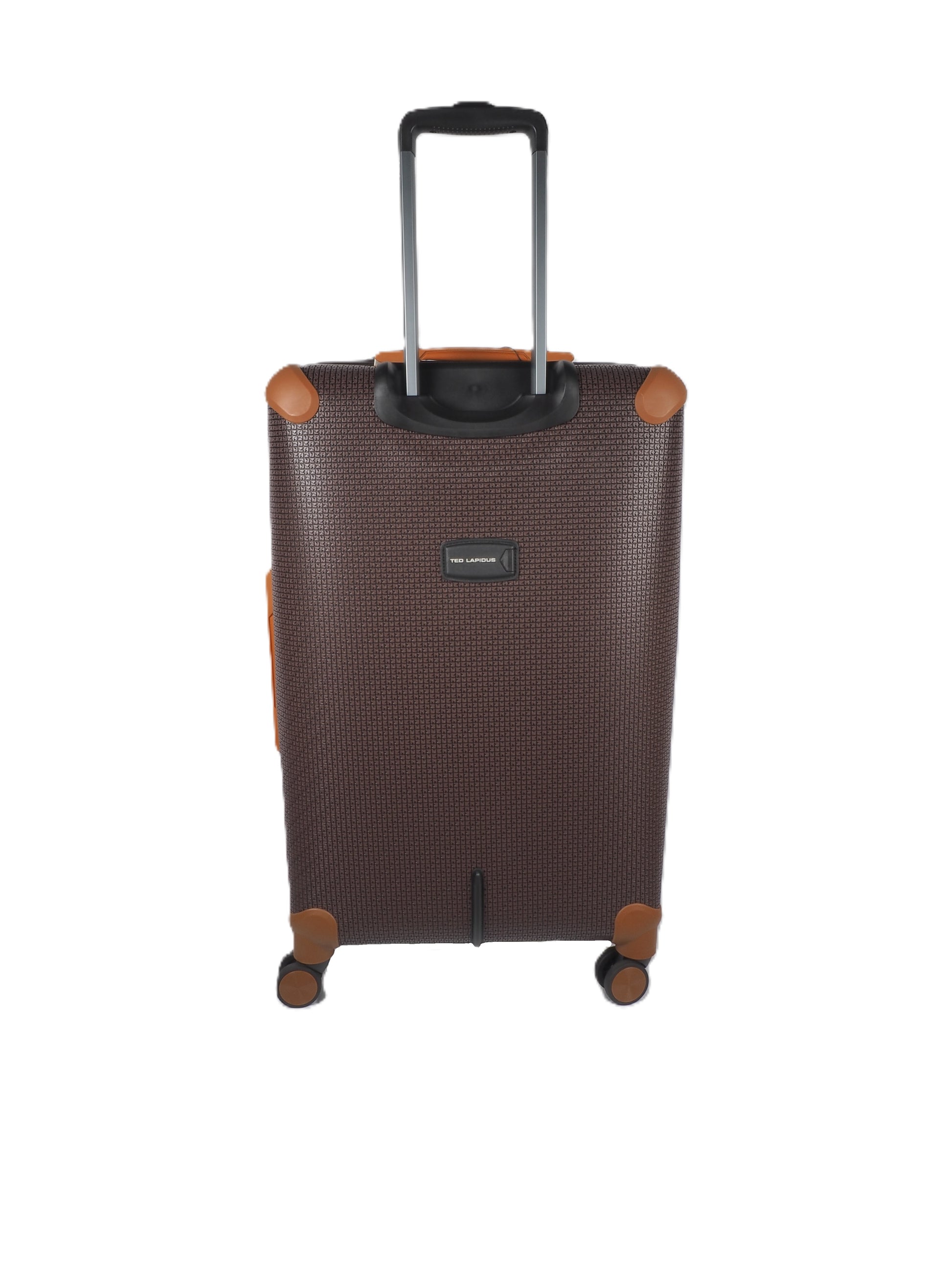 Valise soute 4 roues marron ted lapidus fidelio 23 25 30 kg