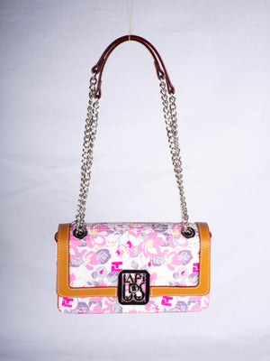 Petit sac porté épaule Ted Lapidus