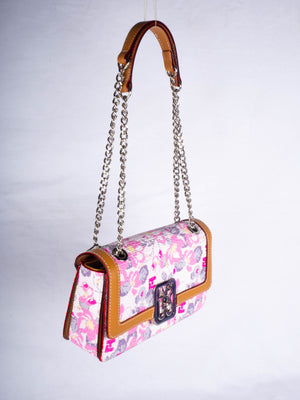 Petit sac porté épaule Ted Lapidus