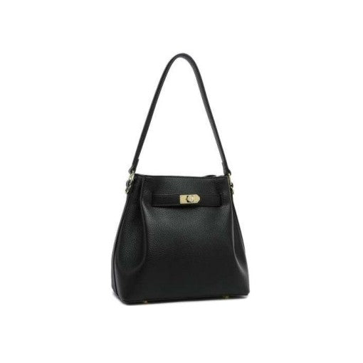 Sac à main bourse cecile noir Ted Lapidus en bandoulière pour femme