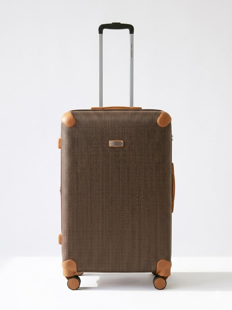 Valise soute 4 roues marron ted lapidus fidelio 23 25 30 kg